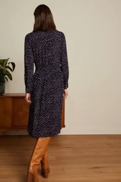 King Louie Jurken<Lalia Dress Abbey Ink Blue