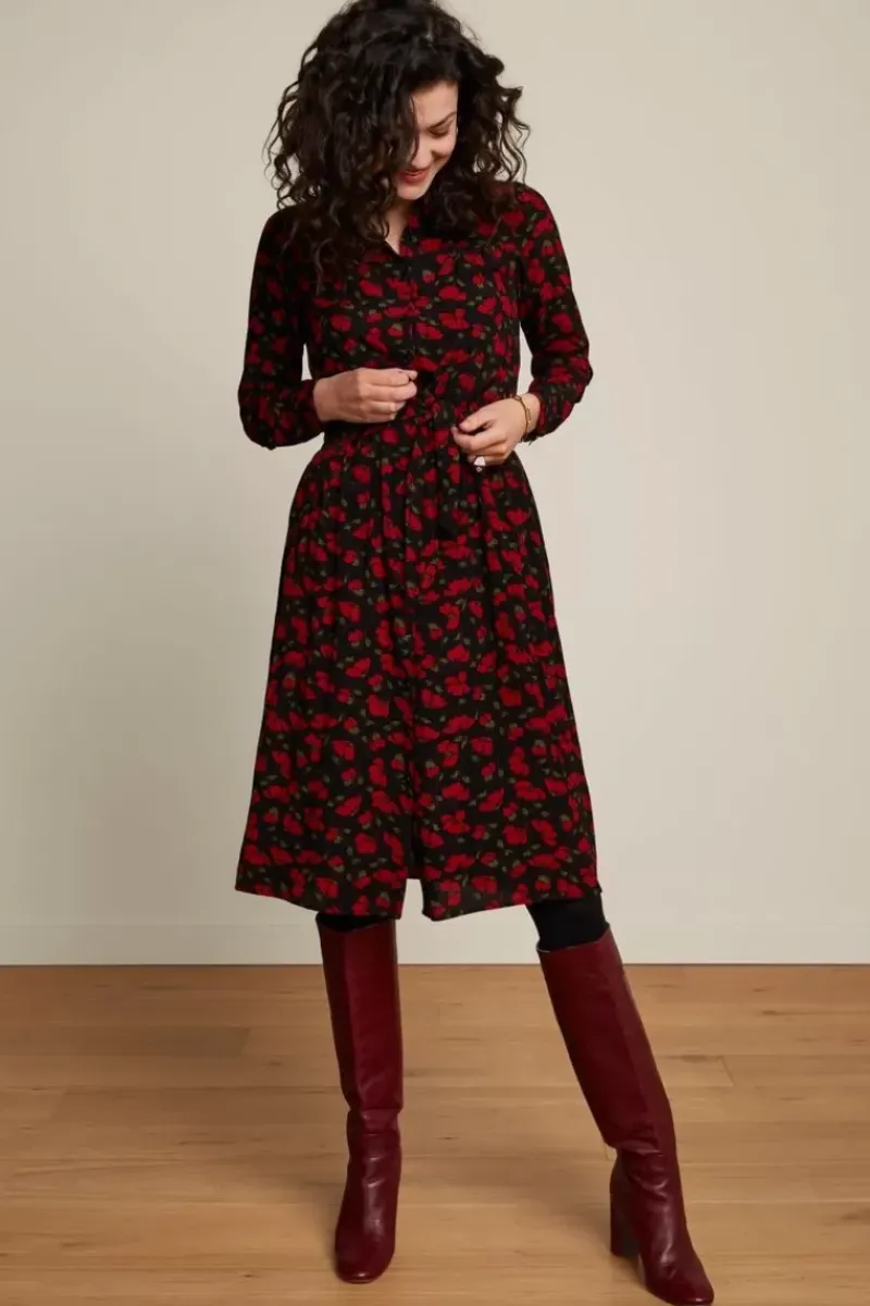 King Louie Jurken<Lalia Dress Scarlett Black