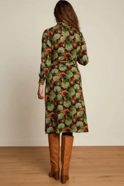 King Louie Jurken<Lalia Dress The Fuzz Kale Green