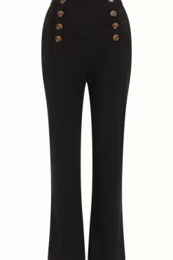 King Louie Broeken<Lara Sailor Cropped Pants Broadway Black