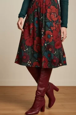 King Louie Rokken<Layla Skirt Gossip Brique Red