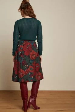 King Louie Rokken<Layla Skirt Gossip Brique Red