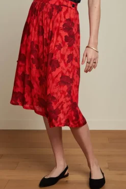 King Louie Rokken<Layla Skirt Marlow Fiery Red