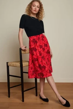 King Louie Rokken<Layla Skirt Marlow Fiery Red