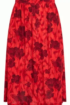King Louie Rokken<Layla Skirt Marlow Fiery Red