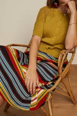 King Louie Rokken<Layla Skirt Maxim Stripe Black