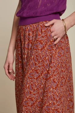 King Louie Rokken<Layla Skirt Pereira Spicy Brown