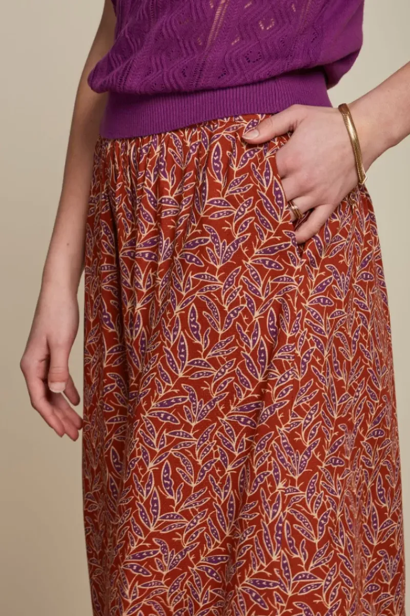 King Louie Rokken<Layla Skirt Pereira Spicy Brown