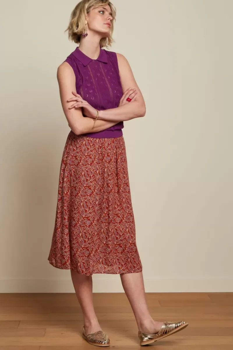King Louie Rokken<Layla Skirt Pereira Spicy Brown