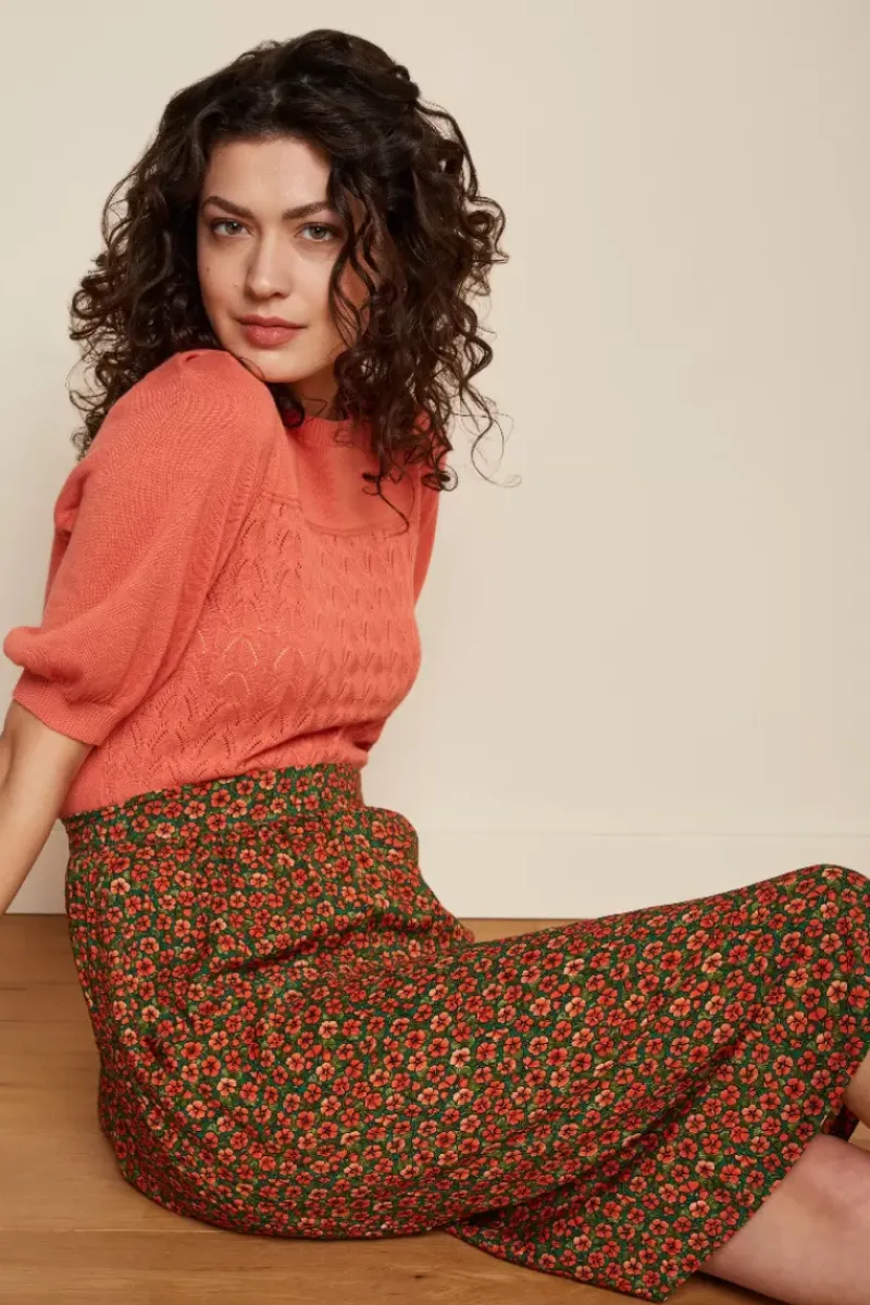 King Louie Rokken<Layla Skirt Poesia Fern Green