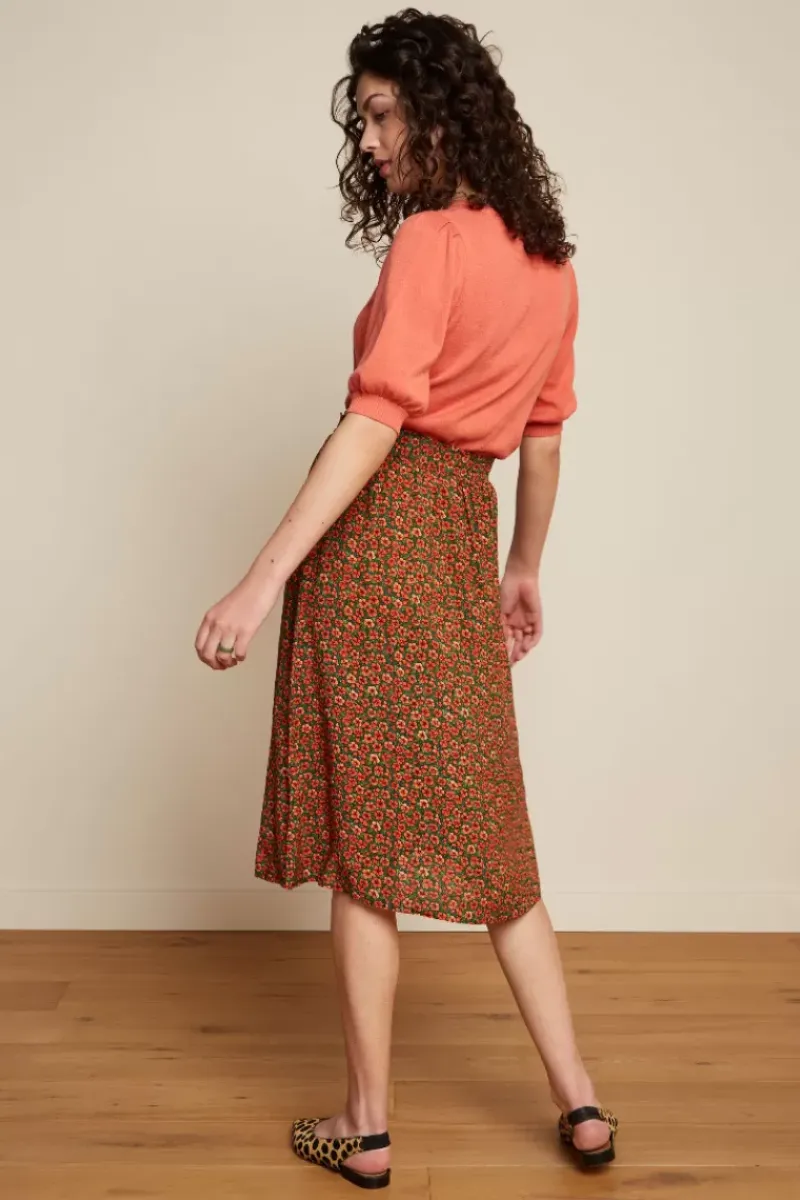 King Louie Rokken<Layla Skirt Poesia Fern Green