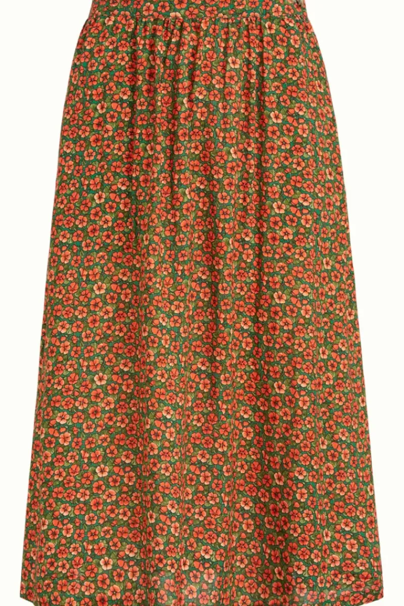 King Louie Rokken<Layla Skirt Poesia Fern Green