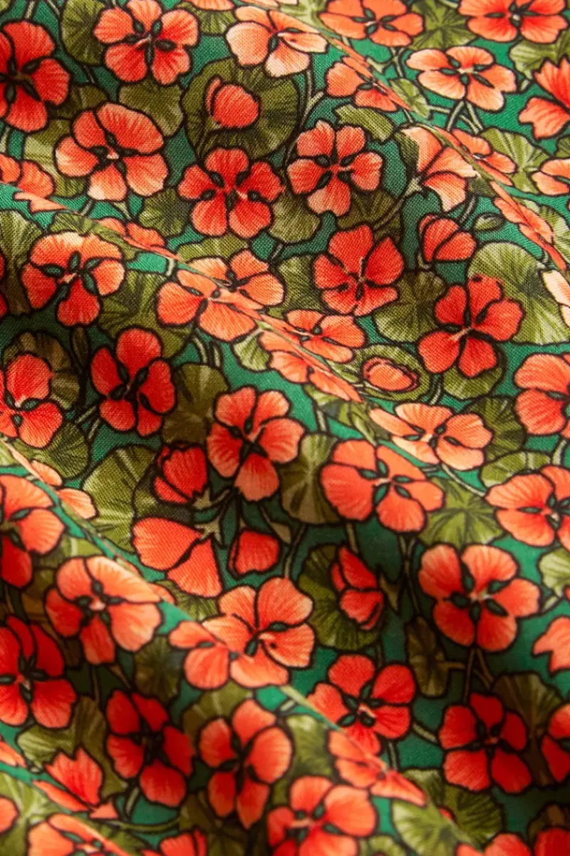 King Louie Rokken<Layla Skirt Poesia Fern Green