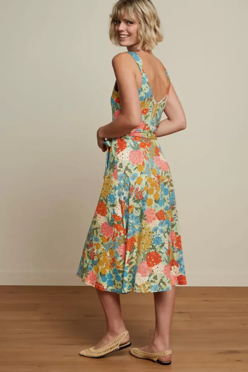 King Louie Jurken<Lenny Dress Artemisa Cameo Green