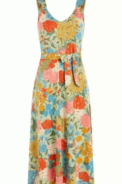 King Louie Jurken<Lenny Dress Artemisa Cameo Green