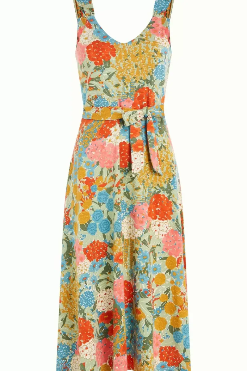 King Louie Jurken<Lenny Dress Artemisa Cameo Green