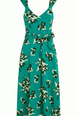King Louie Jurken<Lenny Dress Coraza Eden Green