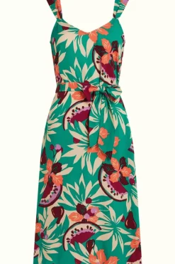 King Louie Jurken<Lenny Dress Riri Aqua Green