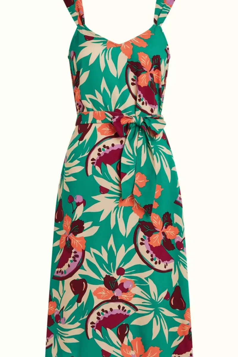 King Louie Jurken<Lenny Dress Riri Aqua Green