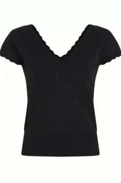 King Louie Tops & Shirts<Lila V Top Rocky Ajour Black