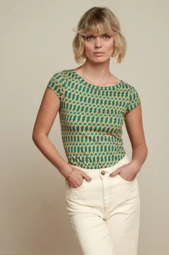 King Louie Tops & Shirts<Lily Tee Chillo Ponderosa Green