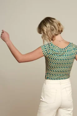 King Louie Tops & Shirts<Lily Tee Chillo Ponderosa Green