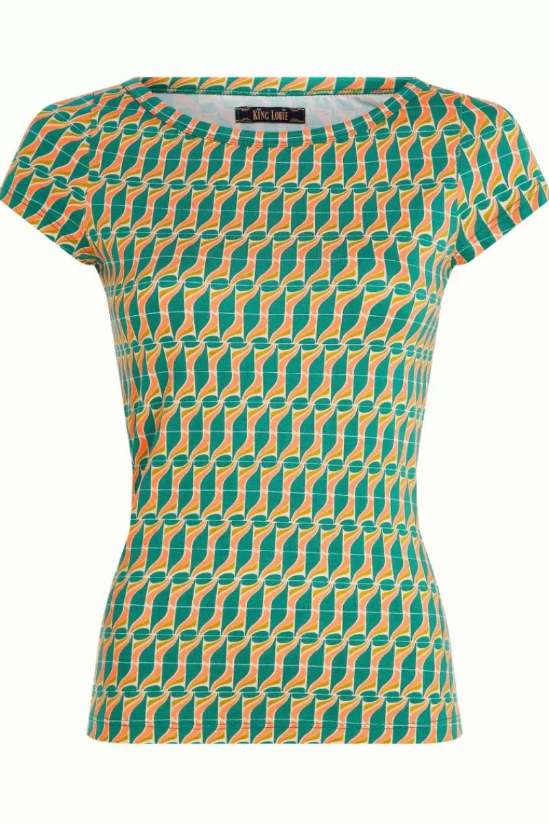 King Louie Tops & Shirts<Lily Tee Chillo Ponderosa Green