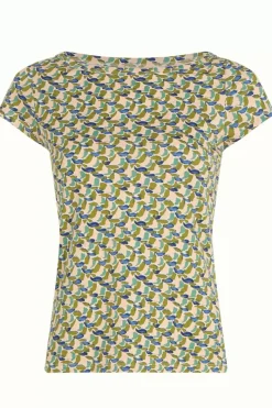 King Louie Tops & Shirts<Lily Tee Merlini Woodbine Green