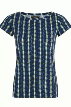 King Louie Tops & Shirts<Lily Tee Saba Sapphire Blue