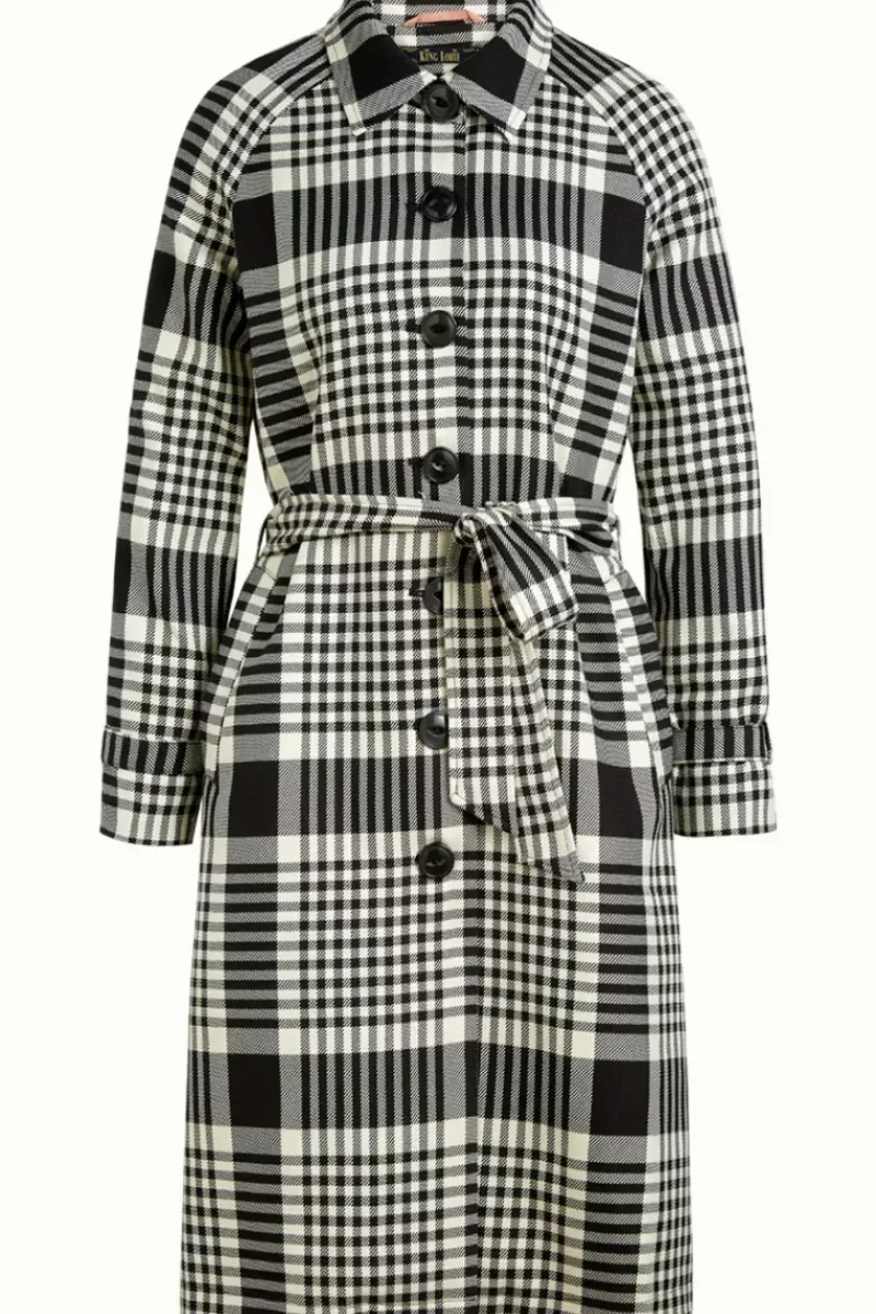 King Louie Jassen & Blazers<Lizzy Coat Resort Check Black