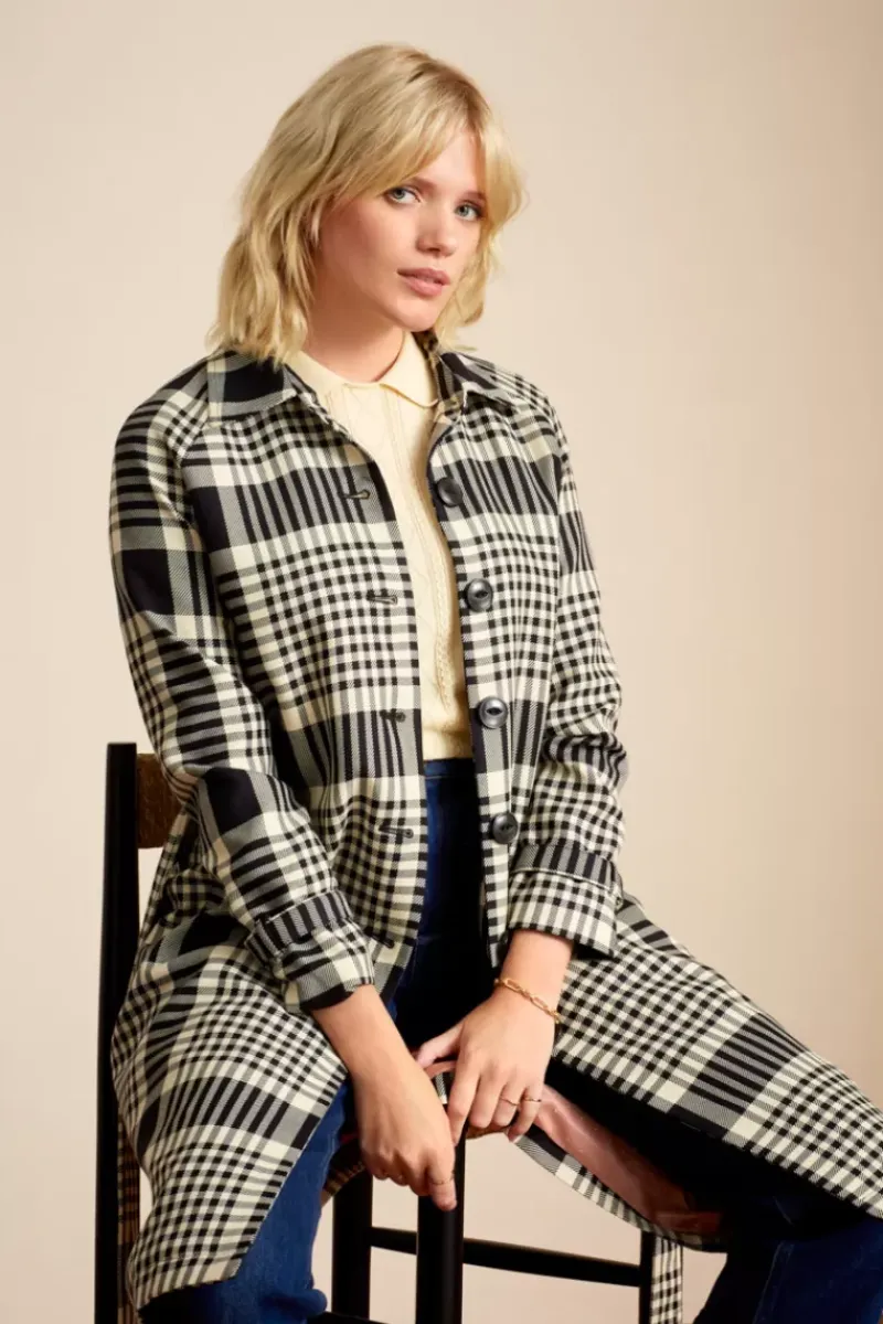 King Louie Jassen & Blazers<Lizzy Coat Resort Check Black