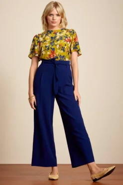 King Louie Blouses<Lizzy Top Batida Koi Yellow