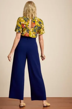 King Louie Blouses<Lizzy Top Batida Koi Yellow