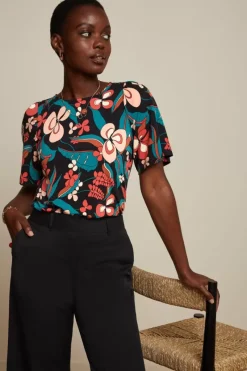 King Louie Tops & Shirts<Lizzy Top Estefan Black