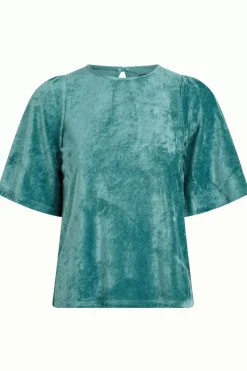 King Louie Tops & Shirts<Lizzy Top Uni Pepper Smoke Green