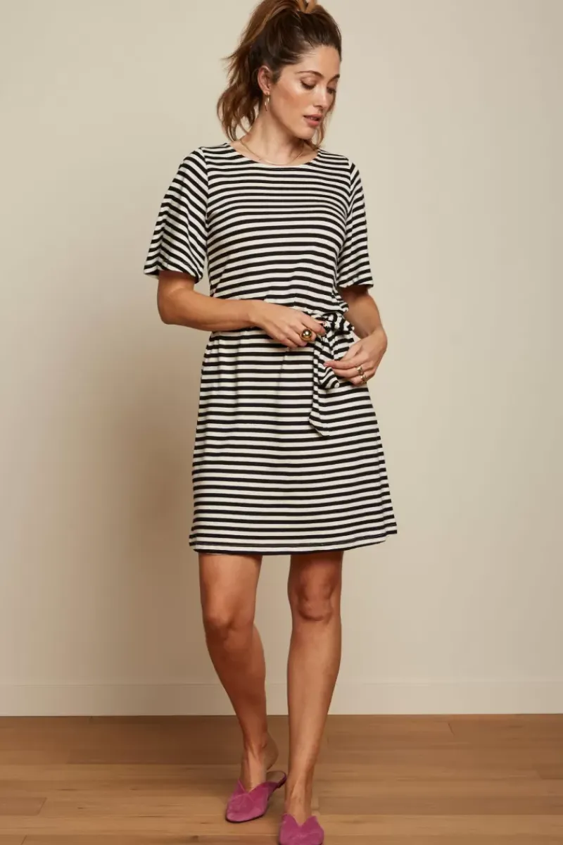 King Louie Jurken<Lizzy Tunic Dress Chopito Stripe Black