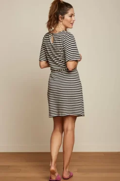 King Louie Jurken<Lizzy Tunic Dress Chopito Stripe Black