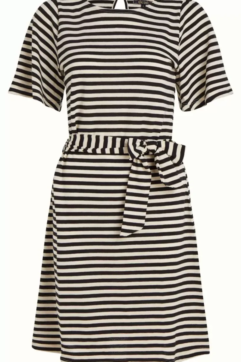 King Louie Jurken<Lizzy Tunic Dress Chopito Stripe Black