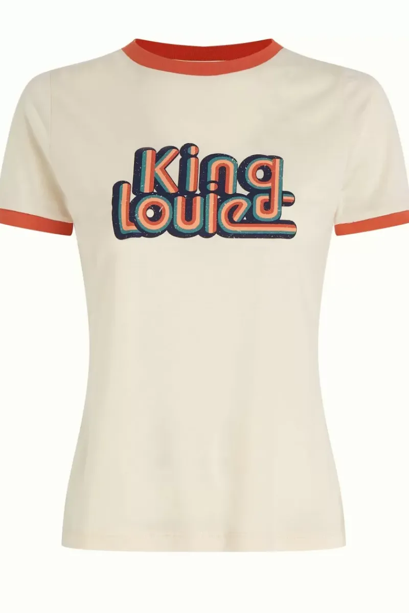 King Louie Tops & Shirts<Logo Tee Cream