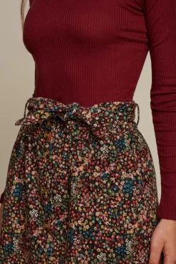 King Louie Rokken<Lola Buttons Skirt Stage Black