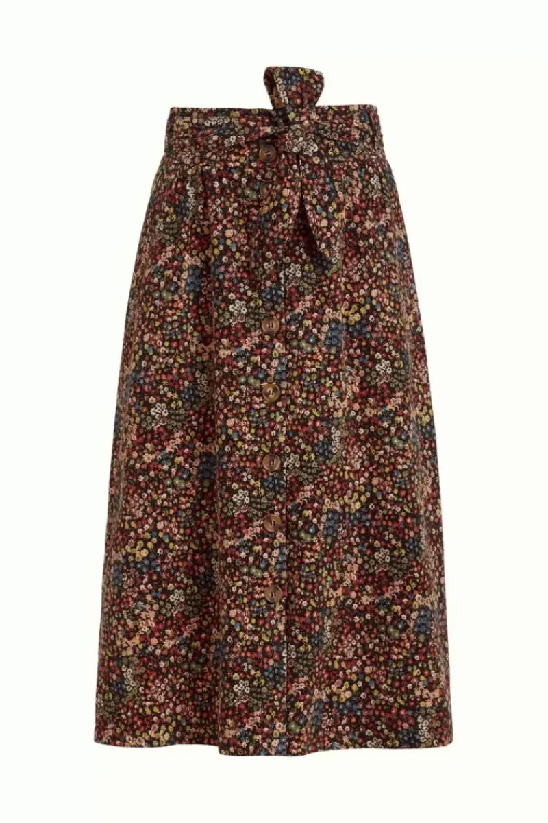 King Louie Rokken<Lola Buttons Skirt Stage Black