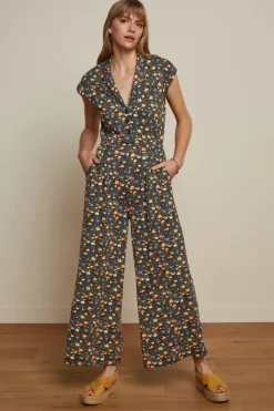 King Louie Jumpsuits<Lola Palazzo Jumpsuit Lopez Black