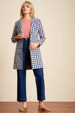 King Louie Jassen & Blazers<Lotte Coat Nimes Check Midnight