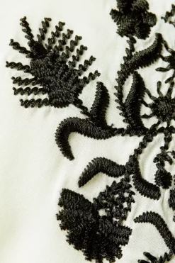 King Louie Tops & Shirts<Lucy Embroidery Top Venturi Gardenia