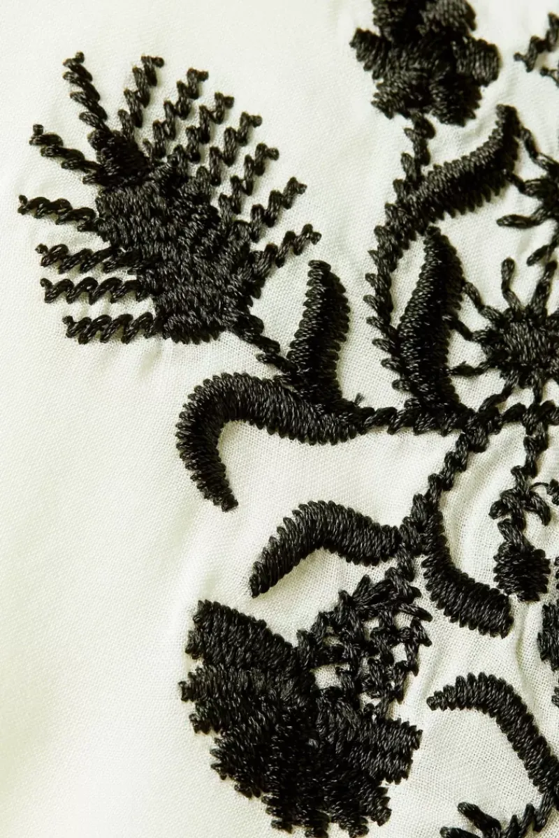King Louie Tops & Shirts<Lucy Embroidery Top Venturi Gardenia