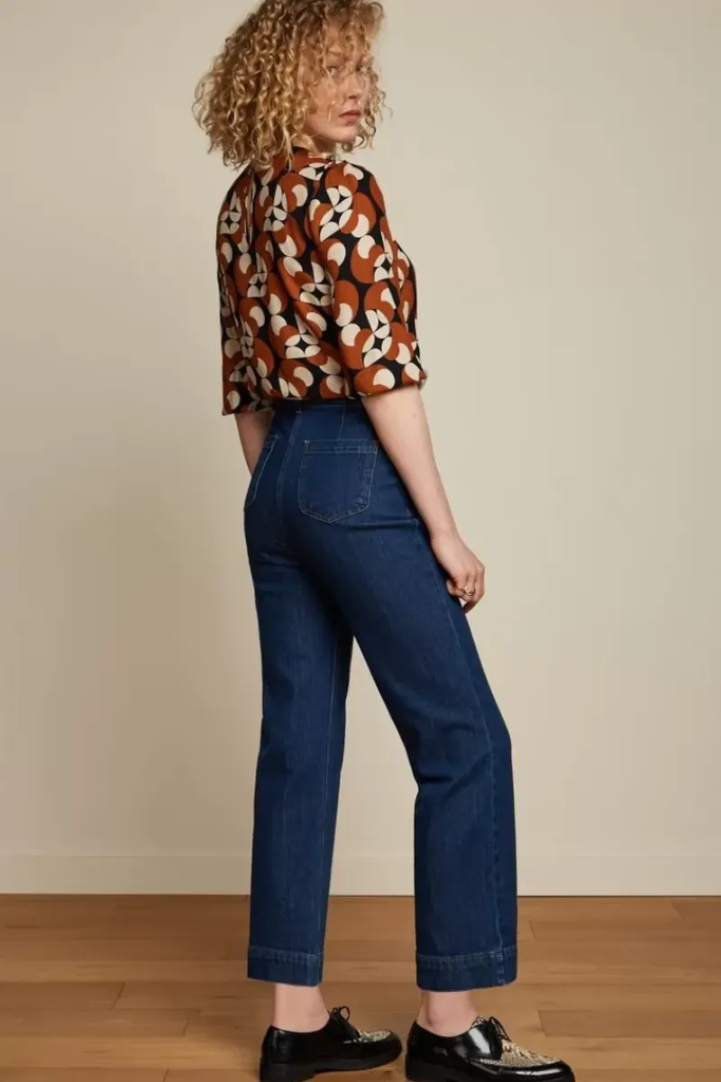 King Louie Blouses<Luella Top Bassline Black