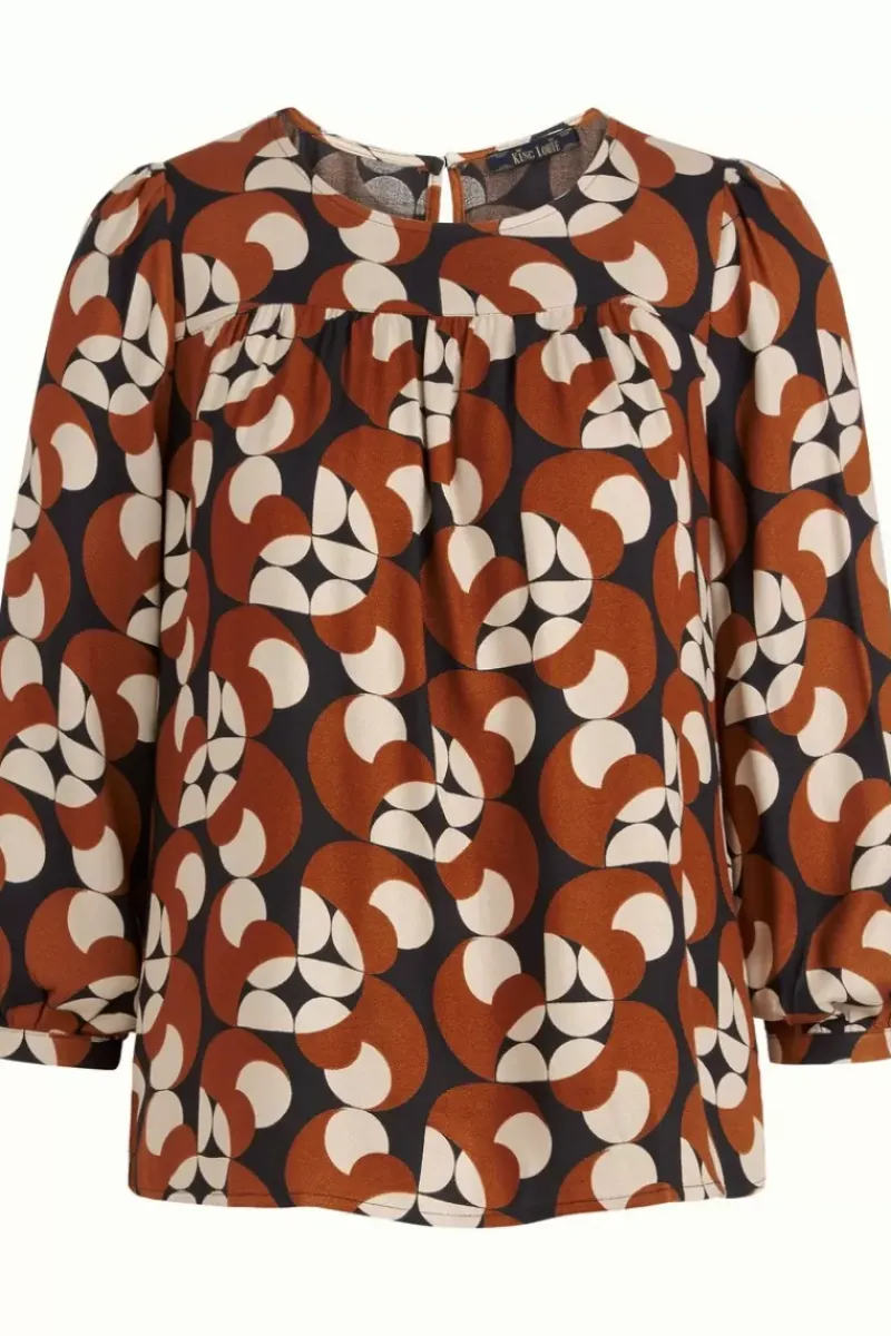 King Louie Blouses<Luella Top Bassline Black