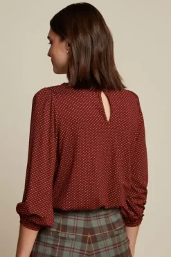 King Louie Tops & Shirts<Luella Top Close-Up Brique Red