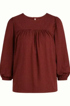 King Louie Tops & Shirts<Luella Top Close-Up Brique Red