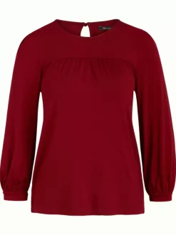 King Louie Tops & Shirts<Luella Top Ecovero Light Rumba Red